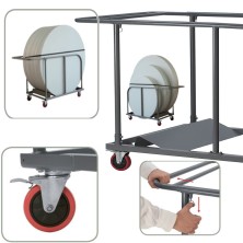 Carro para Mesas Redondas extensible 21Planet