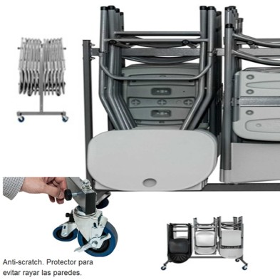 Carro para almacenar Sillas de Hostelería  21Liam