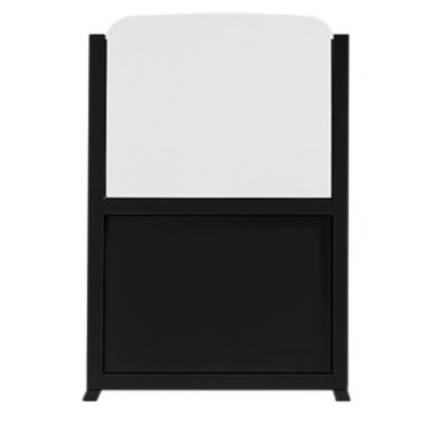 Separador de terrazas en aluminio 70x150 -MARIO