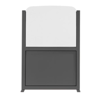 Separador de terrazas en aluminio 70x150 -MARIO