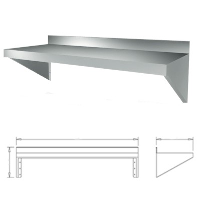 Repisa soldada en Inox 06-011402