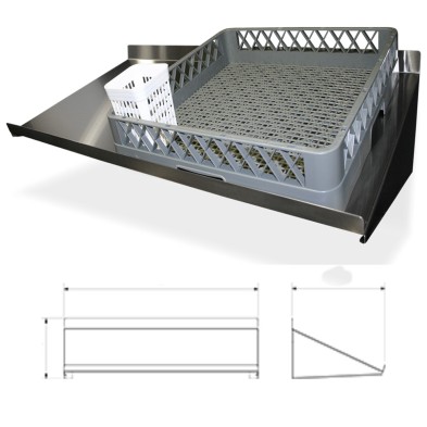 Estante de Polietileno Mural de Pared 06-013206