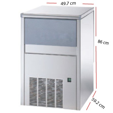 Fabricador de Hielo 41 gr. - 37 Kg - 33-NTF.7