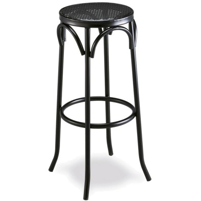 Silla para bar mr101 asiento espuma negro