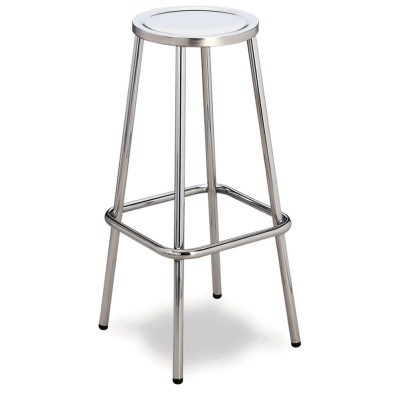 Taburete de bar MR503 asiento rejilla metalica