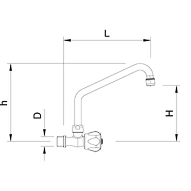 Ducha con manguera enrollable 15 metros 06-464004