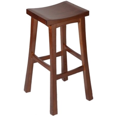 Taburete de Madera de Pino Barnizada 29-Belvis