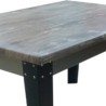 Mesa metálica Aigal rectangular Tablero SM