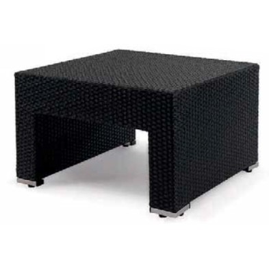 Mesa Baja CILLEROS Rattan sintetico 50 x 50 cm.