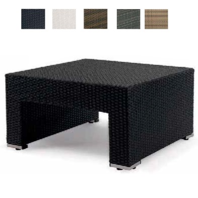 Mesa Baja SIERRA Rattan sintetico 59 x 59 cm.