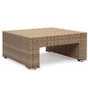 Mesa Baja SIERRA Rattan sintetico 59 x 59 cm.