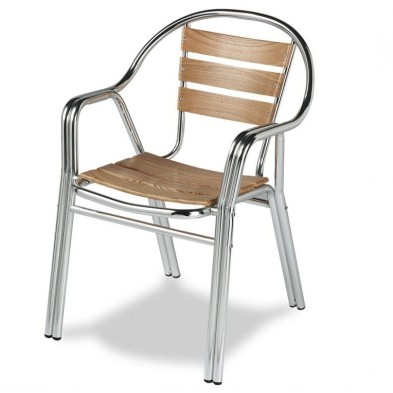 Sillón de Aluminio BUSTARVIEJO para terrazas.