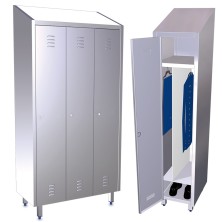 Armario de Acero 081408 Con 3 Puertas.