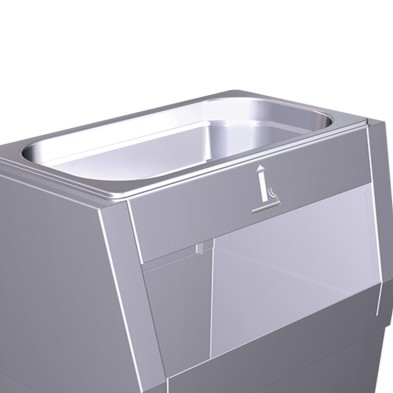 Cenicero de Pie con Papelera