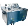Freidora Bar EEF-8L  con Grifo  3.25 Kw. Monofásica