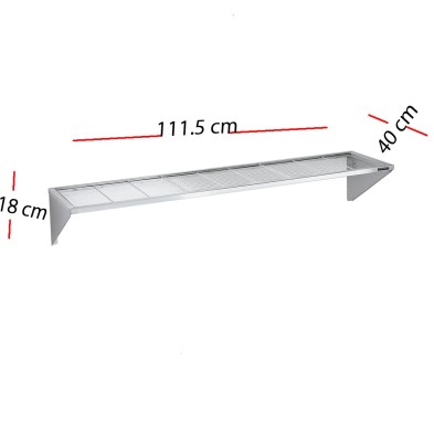 Estanteria de tubos 100 x 40 cm F0100001