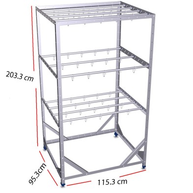 Carro de Recogida 076022 Cubeta 1/2 y desbarazado 1035x535x975