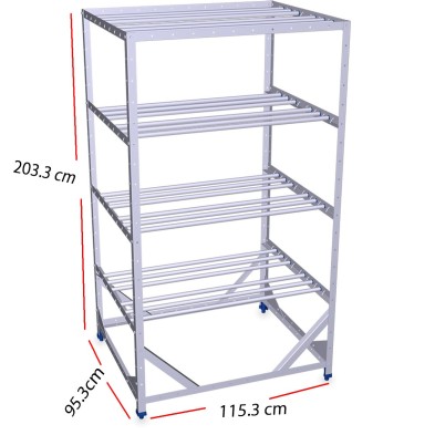 Palet para Jamones 076040 con 3 niveles 1153x953x2033