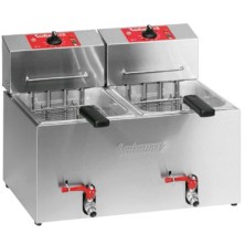 Freidora Bar Doble Potente 7+7 L. 12.5 Kw  - TF77