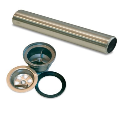 Fregadero colgante con escuadras de una poza.057628