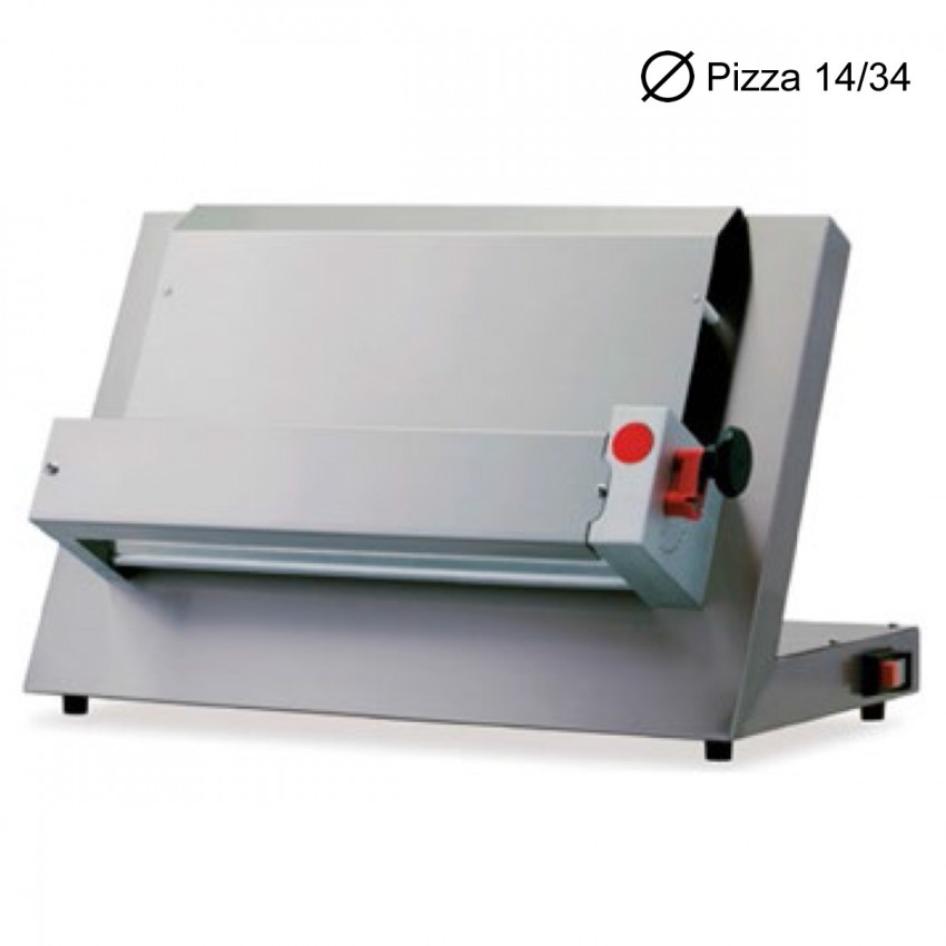 Laminadora de pizza Ø 34 cm. 80/400 gr. masa- M35