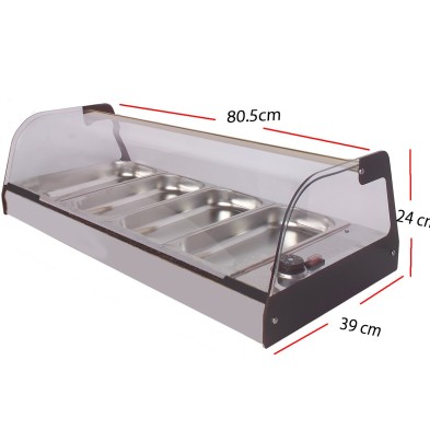 Vitrina Caliente  Cubetas 4GN 39-C4