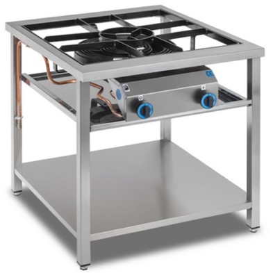 Paellero con Mueble a Gas Ø 45-23 cm. 27 Kw- MOB-1PA