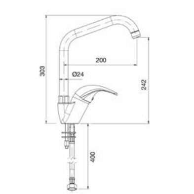 Grifo de barra de bar R0020221