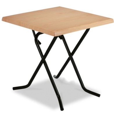 Mesa Plegable de Terraza en Werzalit 70x70 cm - MONCADA