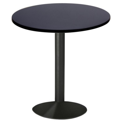 Mesa para un bar redonda en tablero compacto Fene