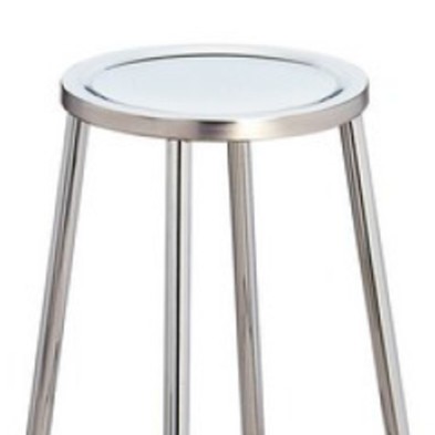 Taburete de bar MR503 asiento rejilla metalica