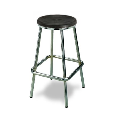 Banqueta Cromada de Bar Asiento Espuma- ARANGA