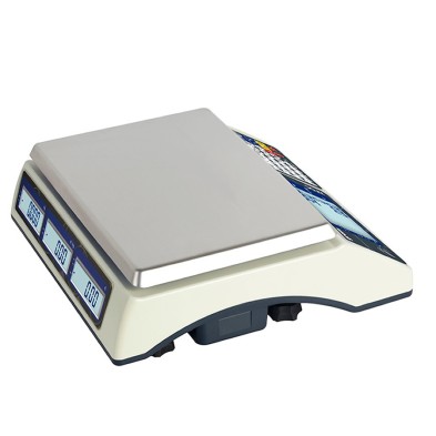 Balanza de sobremesa con doble visor XFOC-15KRS con conexión