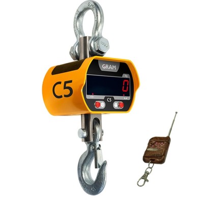 Bascula de gancho de 1000 kg (200 gramos)