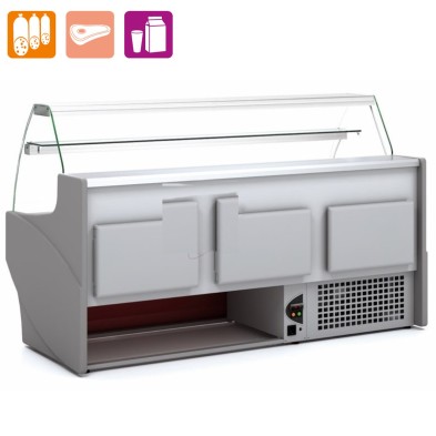 Vitrina Fría Curvo- Reserva Ventilada 14-VE-9-10-C+