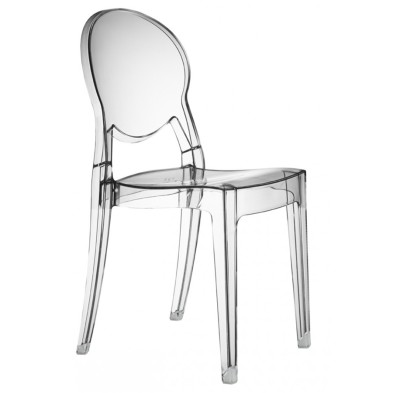 Silla Apilable de Bar Policarbonato- MEQUINENZA