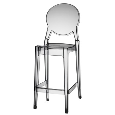 Taburete Alto CANARIAS Polipropileno Transparente