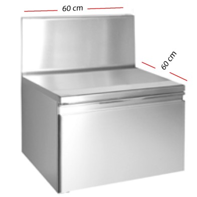 Mueble Mural Bajo para Botella de Burano Fondo 60 cm -Altura 60cm