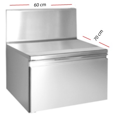 Mueble Mural Bajo para Botella de Burano Fondo 70 cm