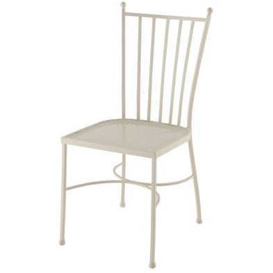 Silla de Forja VILADECANS Asiento Metálico- Hostelería