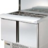Mesa Fría para Pizzas de 91.2x70  GN1/1-1/6- MPGE-100