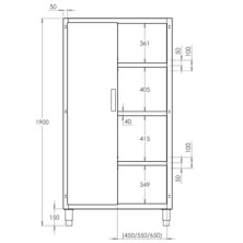 Armario de pie 120 x60 cm -F0240007