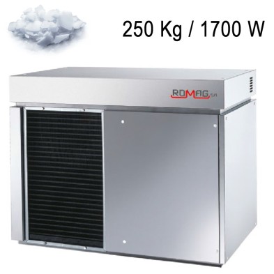 Fabricador Hielo en Escamas 250 Kg. 1700 W- MUSTER 250