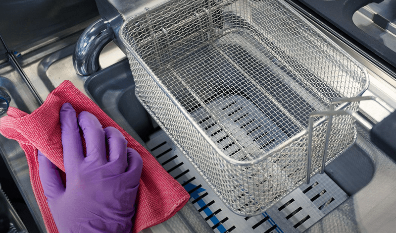 limpieza de freidoras