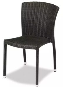 Sillas de terraza en ratan, confortable y resistente para hosteleria 4 Silla ratan sintético