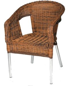 Sillas de terraza en ratan, confortable y resistente para hosteleria 1 Sillon de terraza en rattan