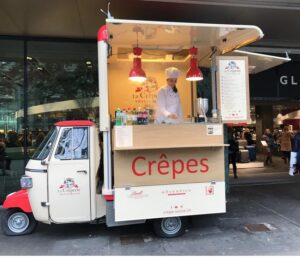 Puesto de crepes