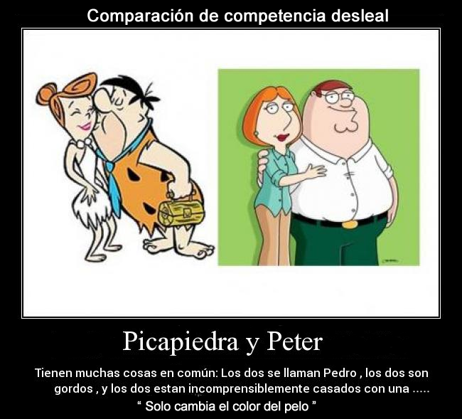 picapiedra y peter