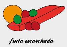 fruta escarchada