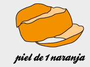 piel de naranja